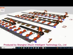 الروبوت المثبت على الحائط وحدة خطية للروبوت الخطي مع 300-1000 كيلوغرام