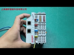 كيفية توصيل النظام بأكمله من الروبوت الصناعي EK1100