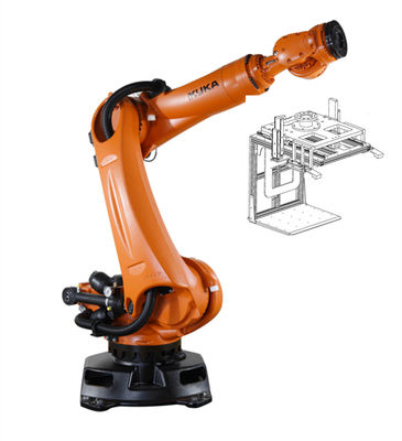 KR 210 R2700 Prime Kuka الذراع الروبوتية الذكية