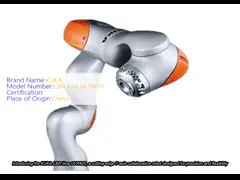 أسلحة كوكا LBR Iiwa 14 R820 الذراع الروبوتية 7 محاور الروبوت التعاوني